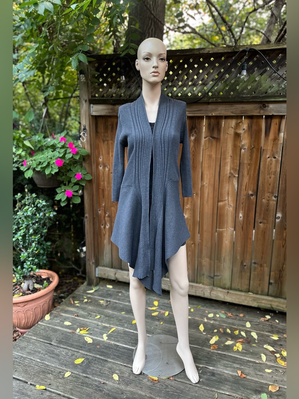Dark Elven Cloak-like Cardigan